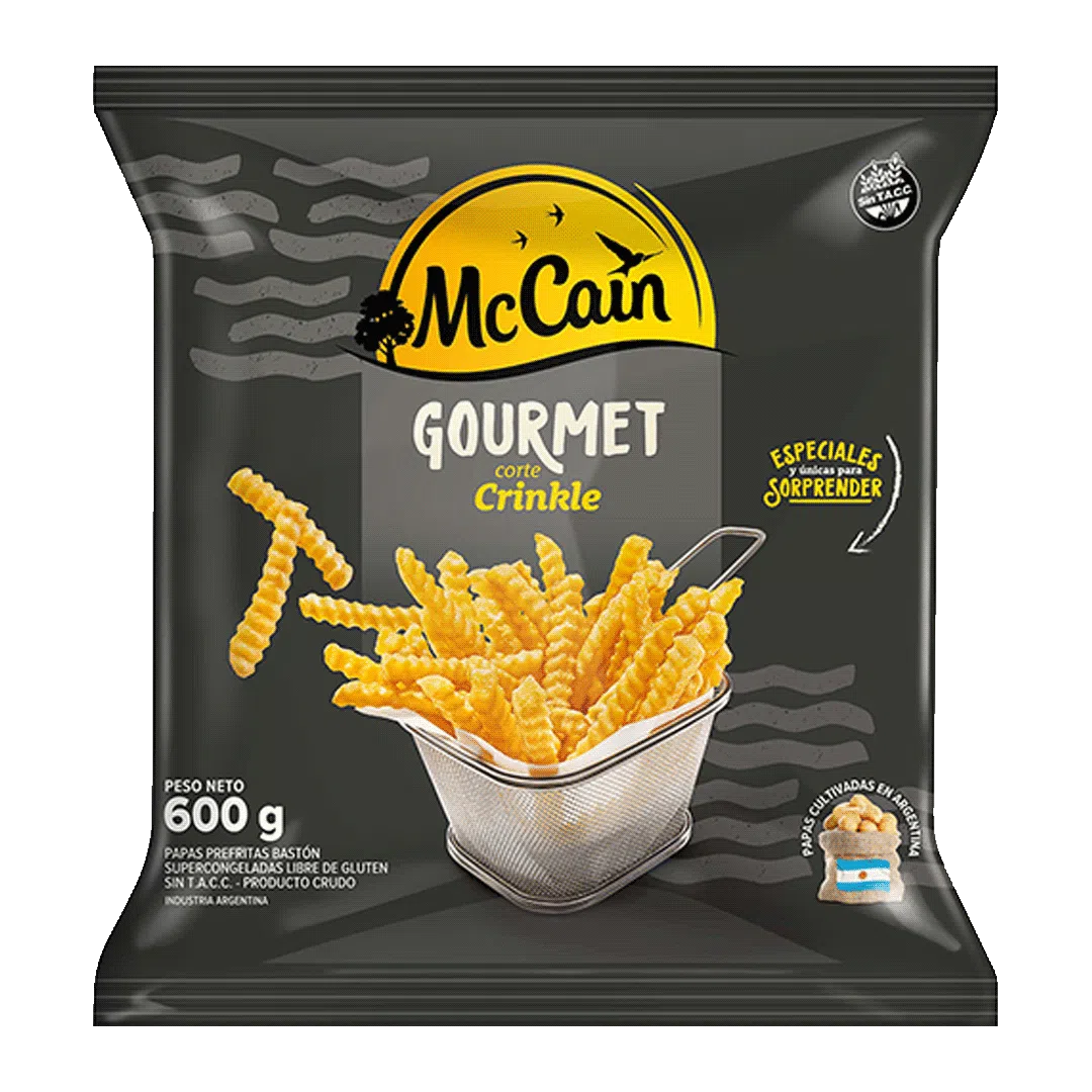 Papa corte Crinkle 600gr