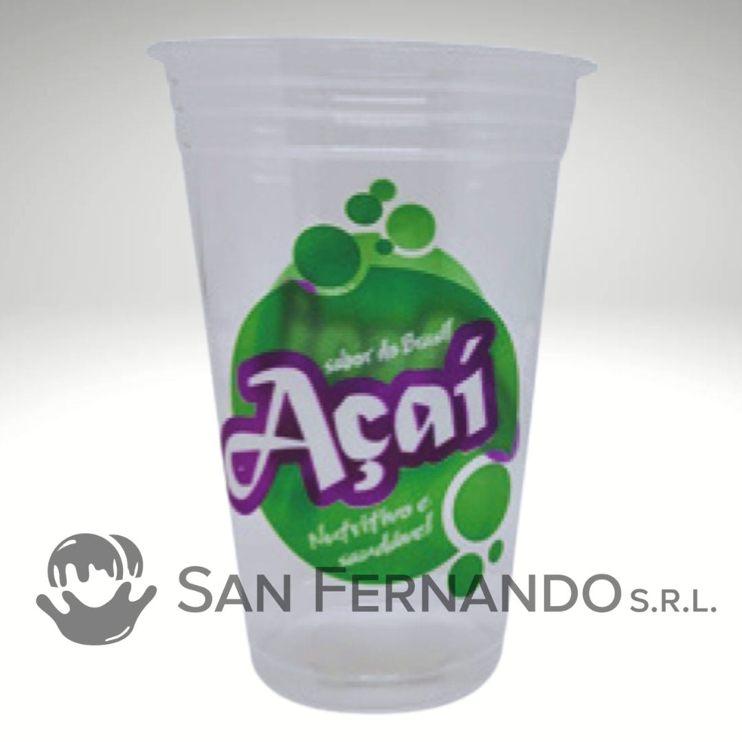 Vaso Plastico Acai
