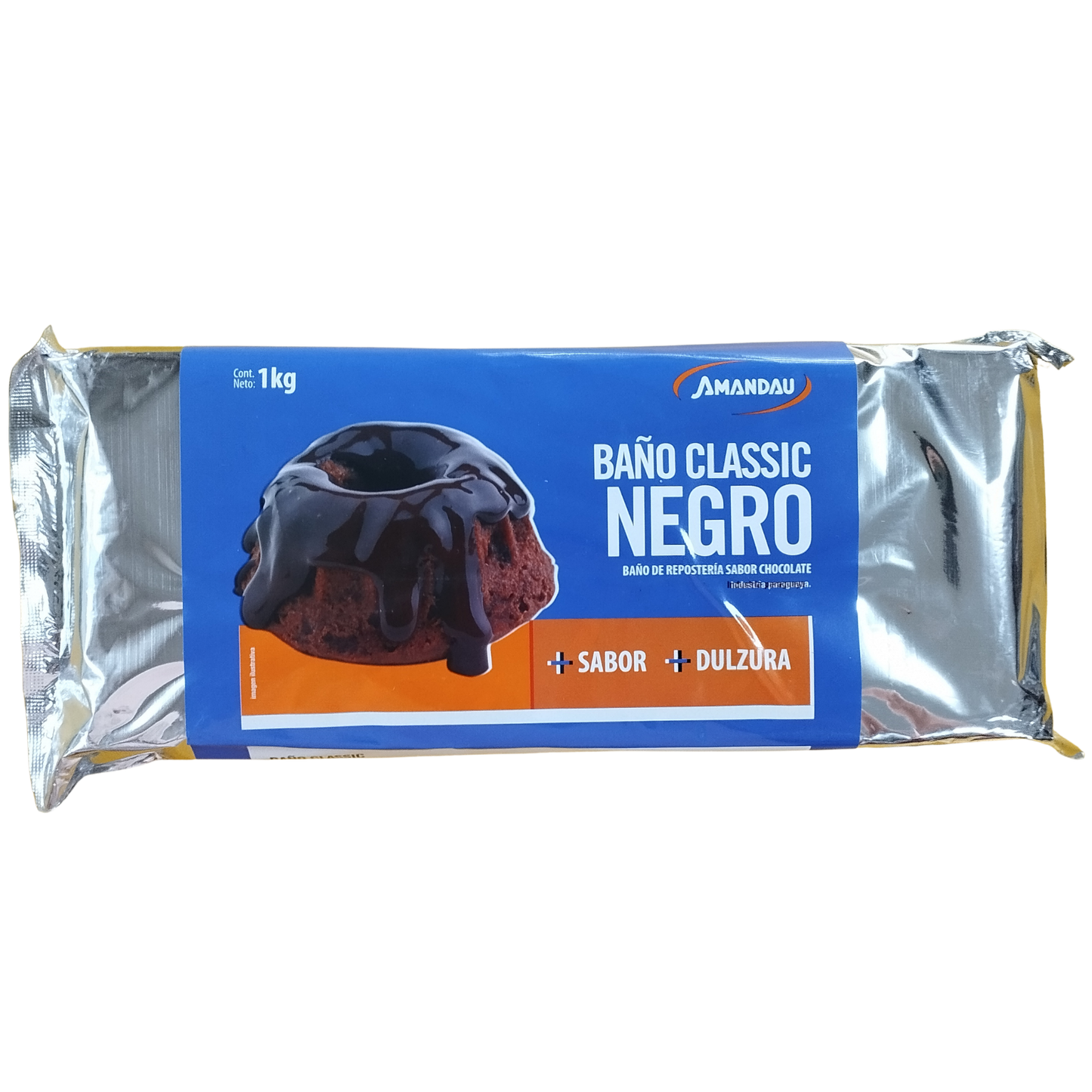 Chocolate barra negro 1kg