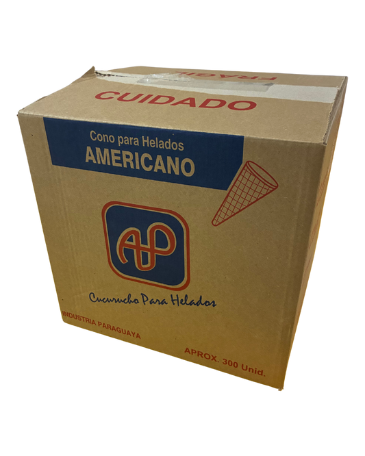 CONO AMERICANO DULCE 300 UNI