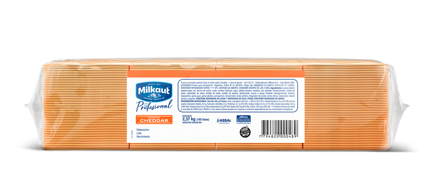 Milkaut Cheddar Fetas