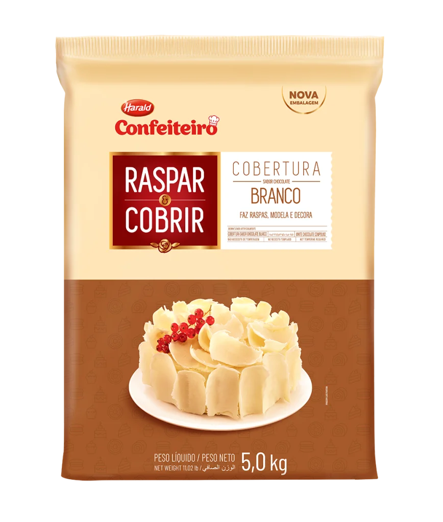 Chocolate barra 5kg Blanco