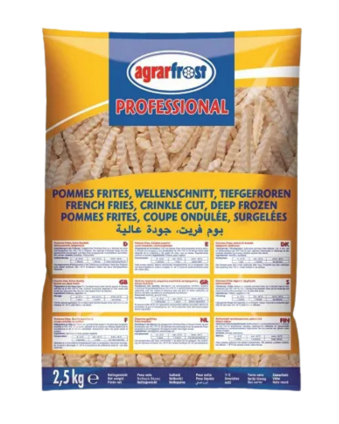 AgrarFrost Crinkle 10kg (4x2,5kg)