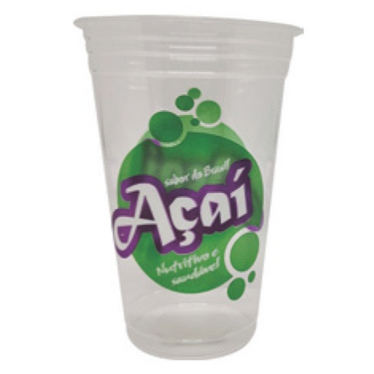 Vaso Plastico Acai
